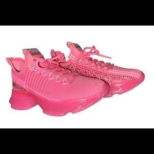 Steve Madden SM NY 90 Maxima Sneakers (Hot Pink 8.5)